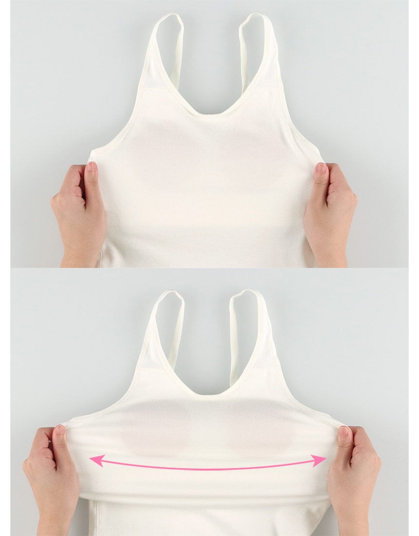 Unoa ブラトップ　S オールシーズン使える ベーシック ブラトップ カップ付き