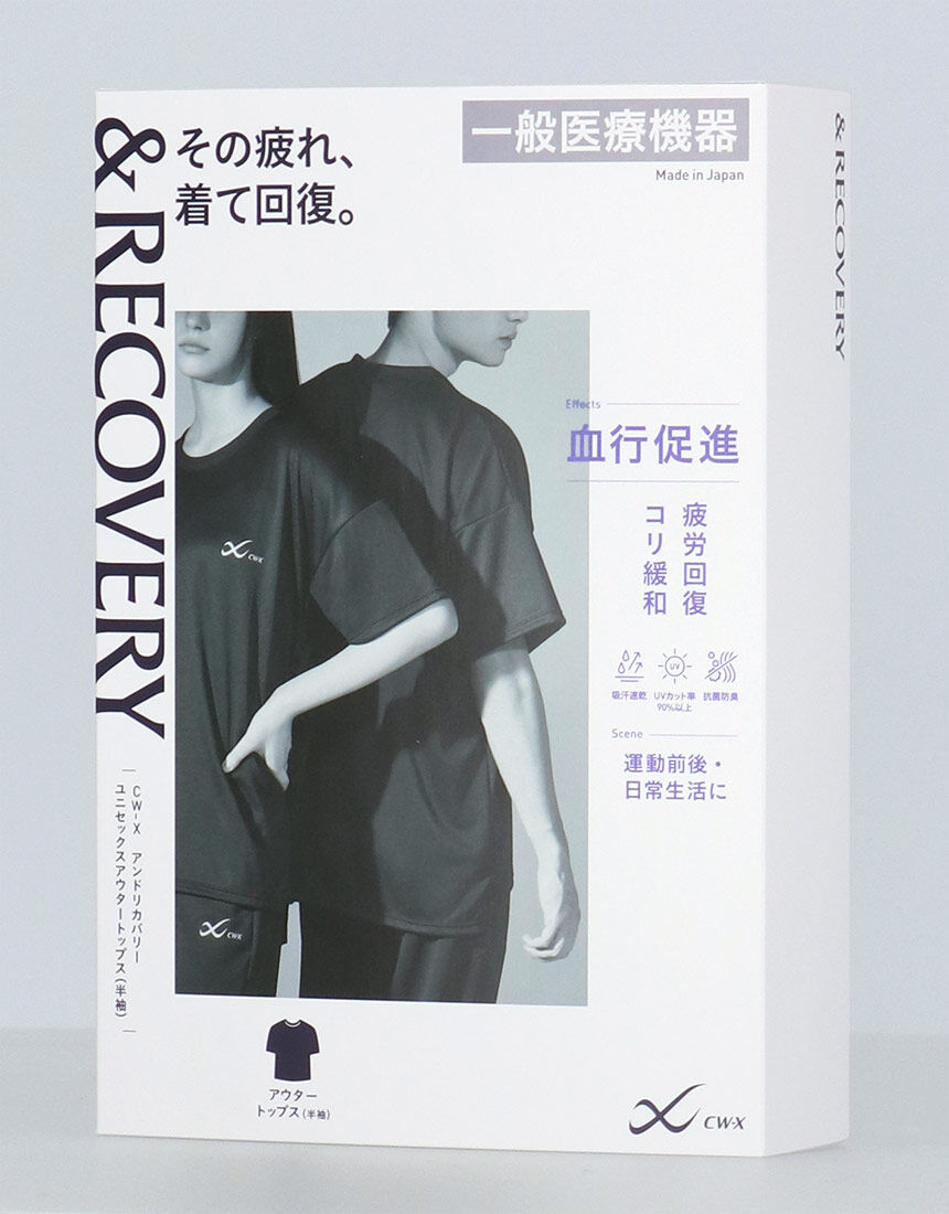 ひさ　ワコール CW-X &RECOVERY 上下セット グレー　新品 CW－X リカバリーウェア｜一般医療機器｜ユニセックス【運動前後
