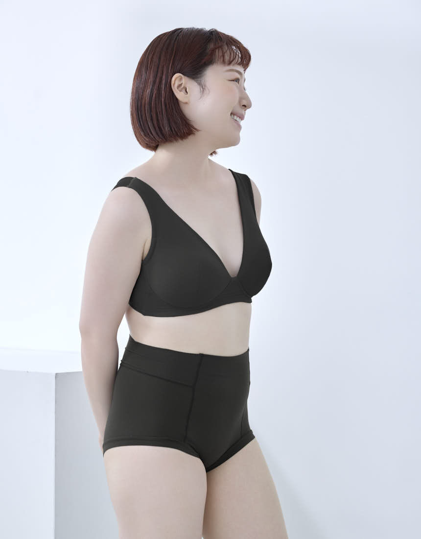 YOJOY 【ノーマルショーツ】おなかまですっぽり しめつけず