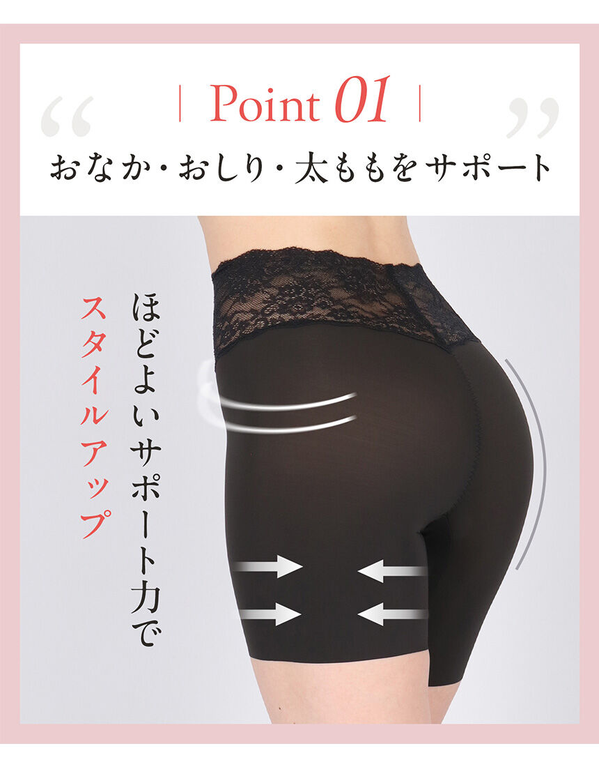 ウイング 上半期ガードル1位☆美尻補整ショーツ【ナチュラルアップ