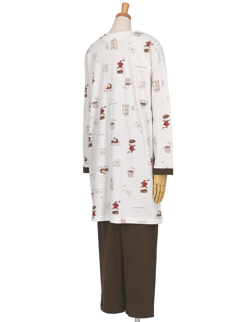 Noelサマ専用 Lingè Noël ランジェノエル スムースコーヒー パジャマ NZL623