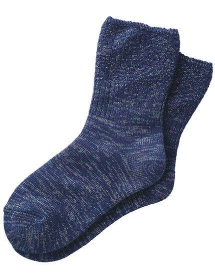 足首ゆったりソックス同色２足組, , main