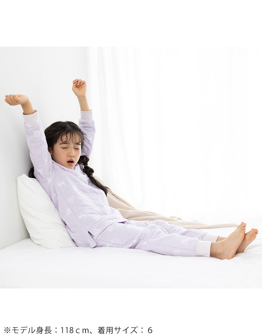 ワコール_キッズ 【しっかりあったかパジャマ】睡眠科学