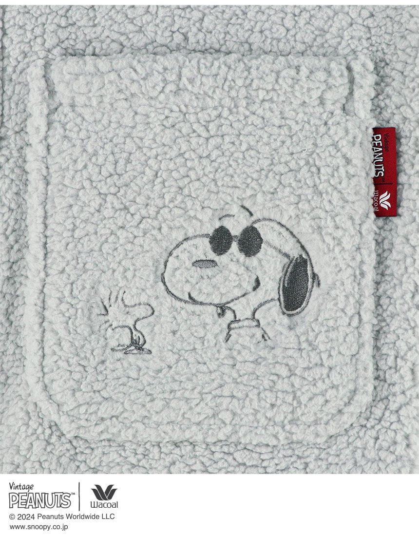 ワコール_リラックス＆スリープ PEANUTS×ワコール ふわふわボア