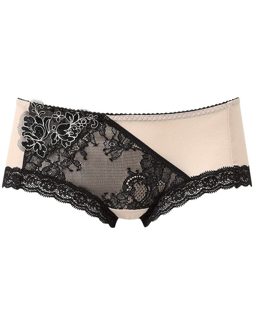 ワコール 【新作】リボンブラ 脇すっきり ペア ボーイレングスショーツ