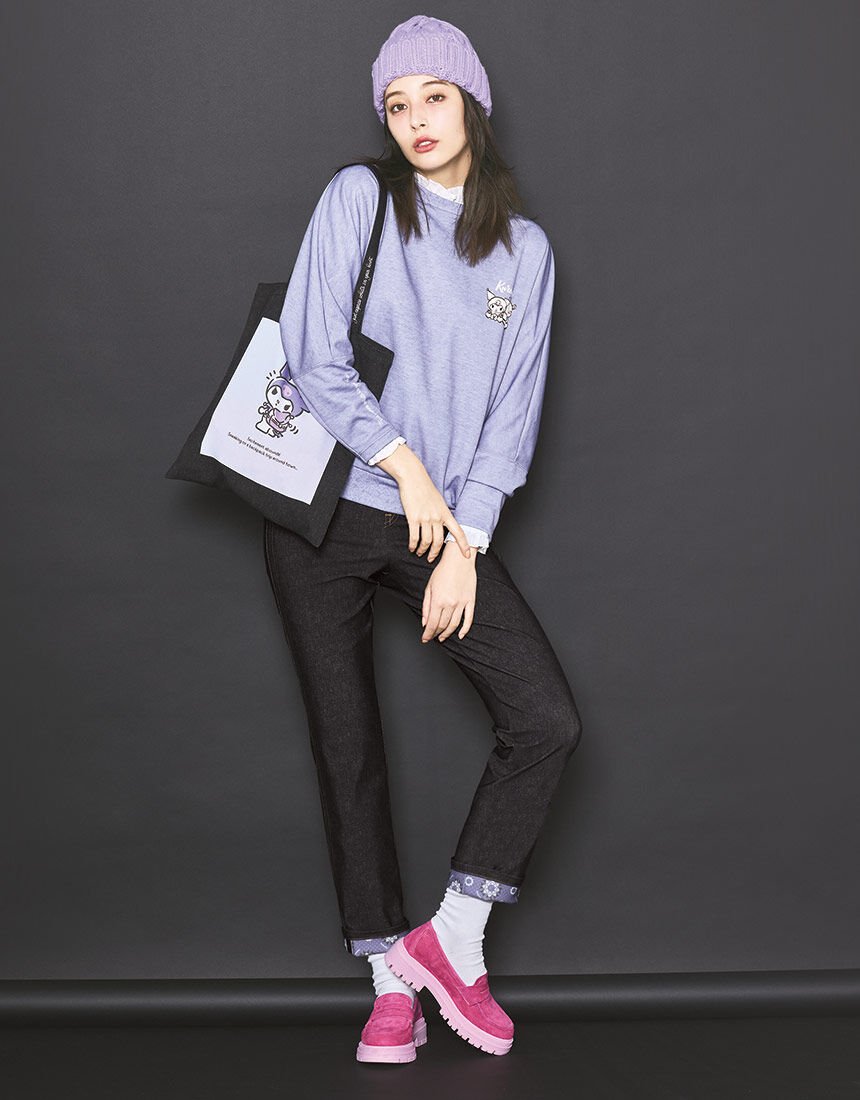 ワコール_カルソン 【KUROMI】コラボ ラク・美／技あり立体