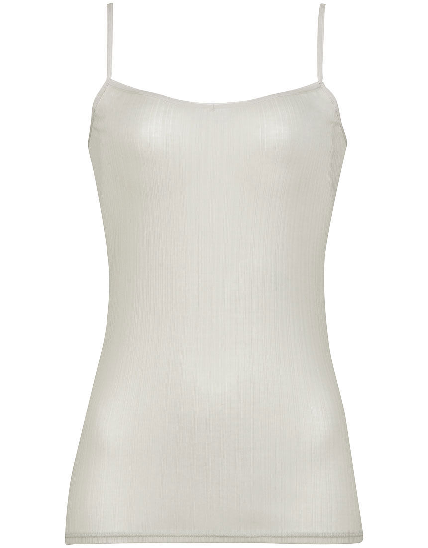 ワコール 【綿混 汗取りパッド】薄い、軽い、涼しい キャミソール