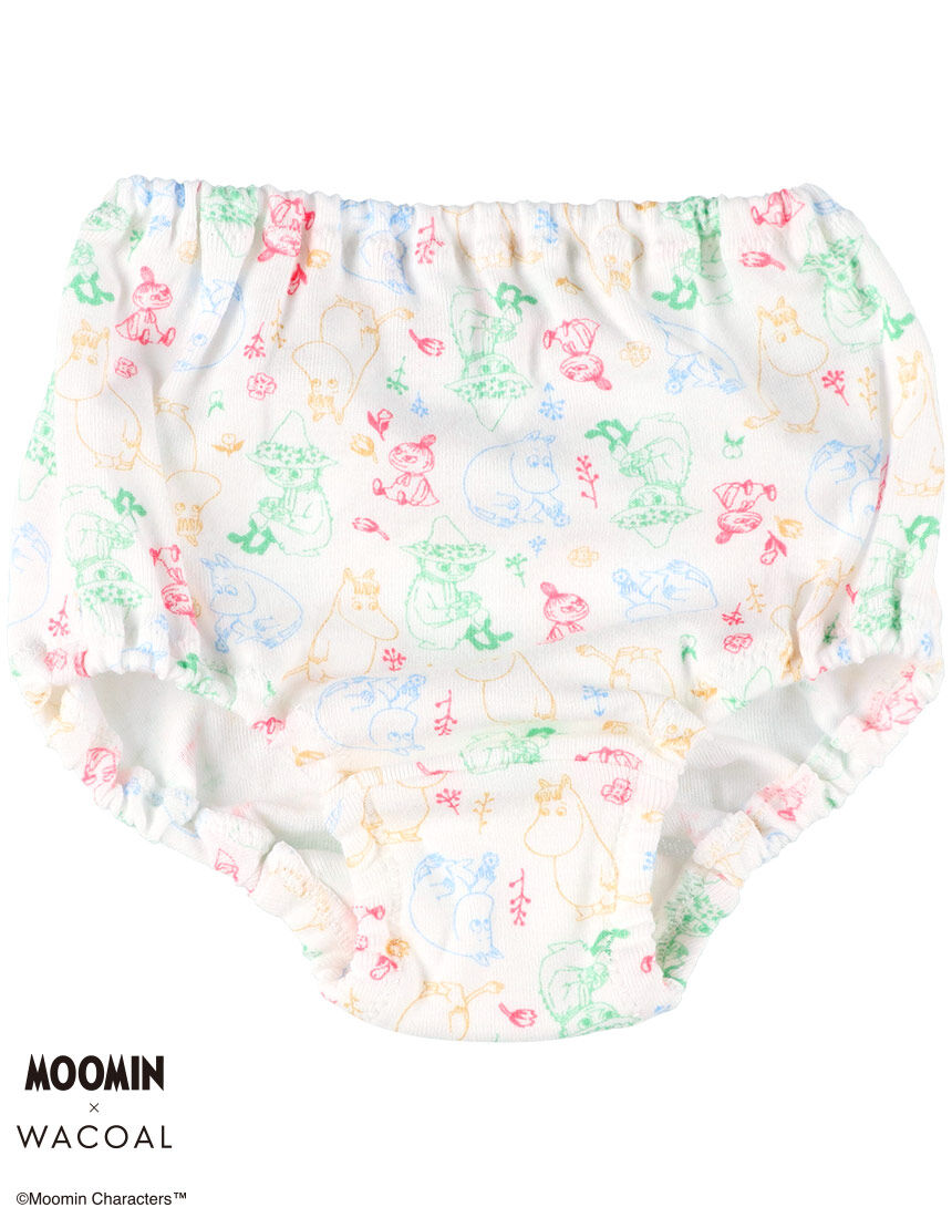 ワコール_キッズ MOOMIN×ワコール 女児ショーツ CAX215