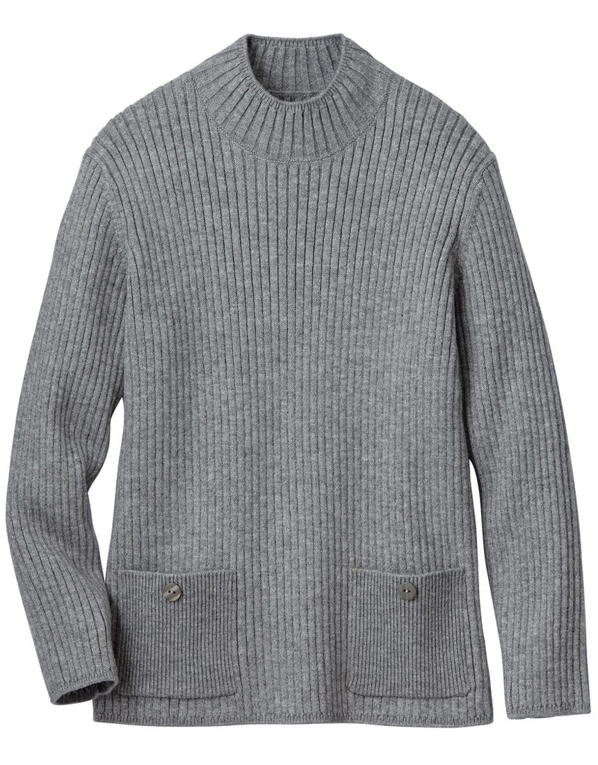 デザインリブセーター デザインリブセーター