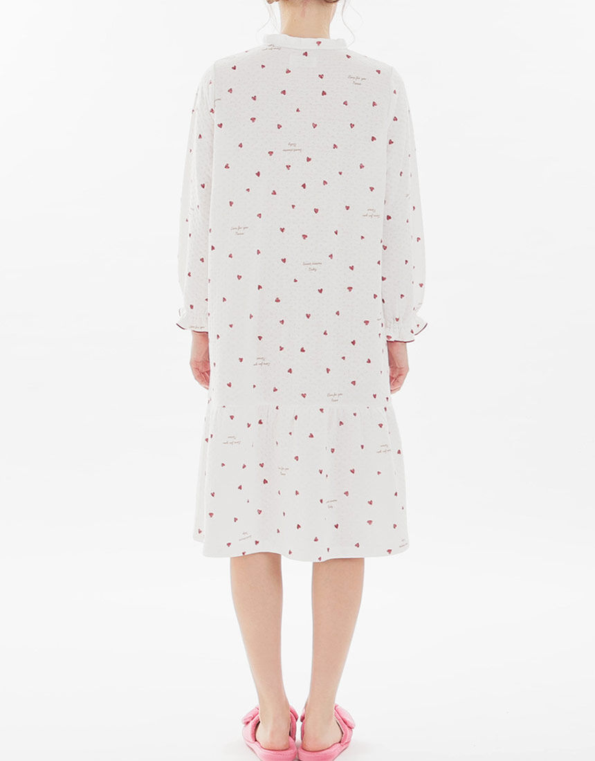 Lingè Noël ランジェノエル ワンピース 接結ハートpt パジャマ