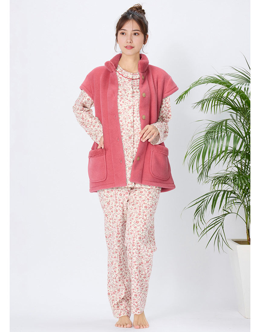 ウイング／スリープ 【あったか】【肌側綿100％】【脇接ぎ