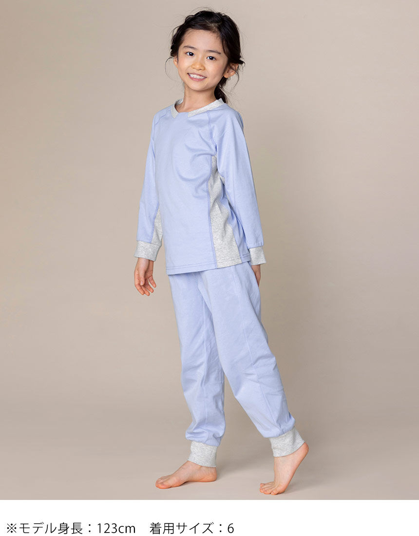 人気ランキング ワコール_キッズ 睡眠科学 KIDS 男女児兼用パジャマ CTS406 パジャマ・バスローブ