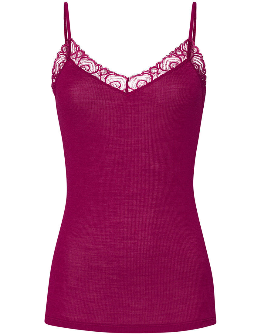 ハンロ（HANRO）/キャミソール（ＵＩＨ０２４） ハンロ 身生地ウール・シルク素材 キャミソール UIH024｜ワコール直営