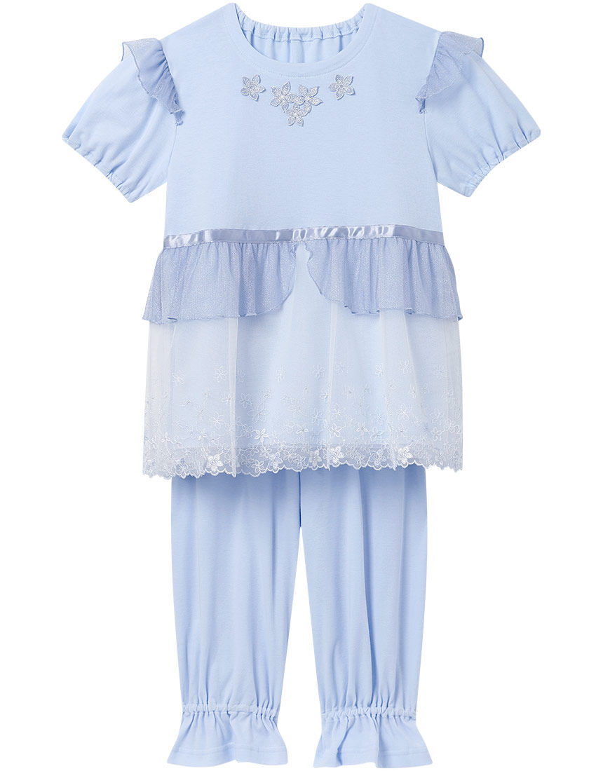 キッズ女児パジャマ　上下セット, , hi-res