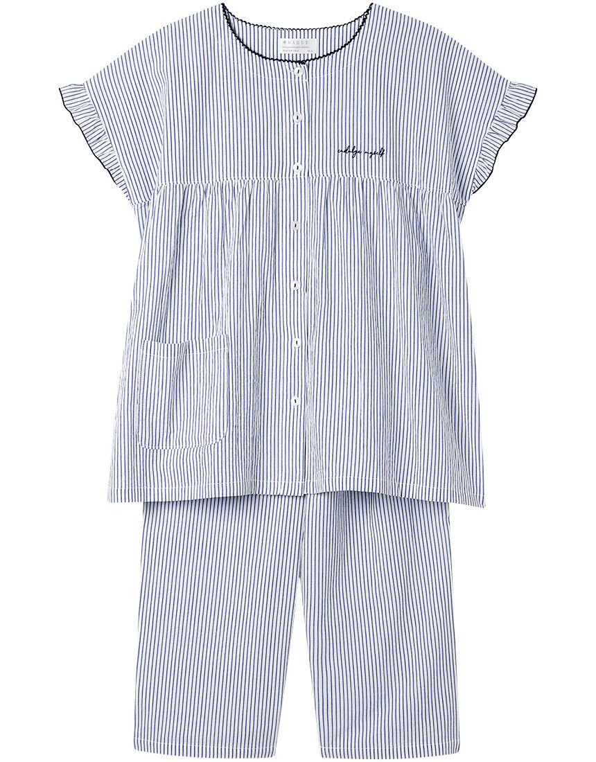 Lingè Noël ランジェノエル サッカーストライプ パジャマ NZL605