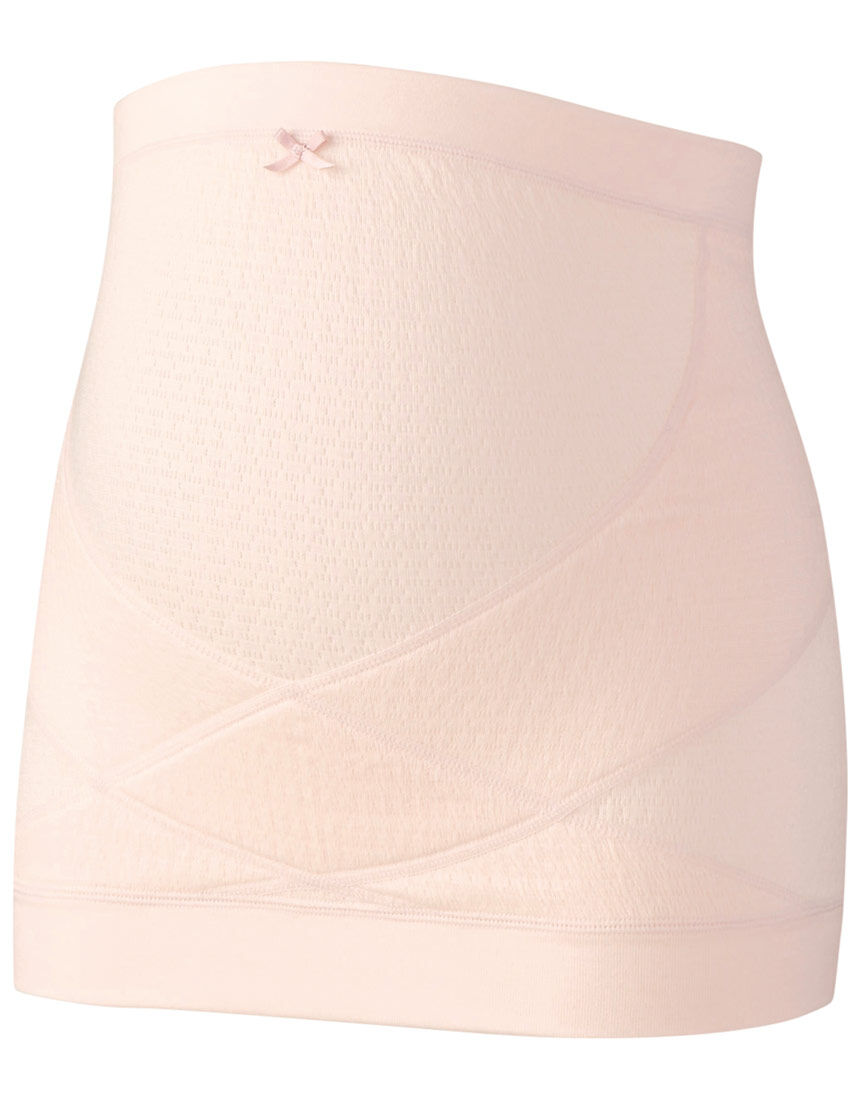 ワコール_マタニティ 腹帯／すっぽりと包みこむ腹巻タイプ。ギフトにも