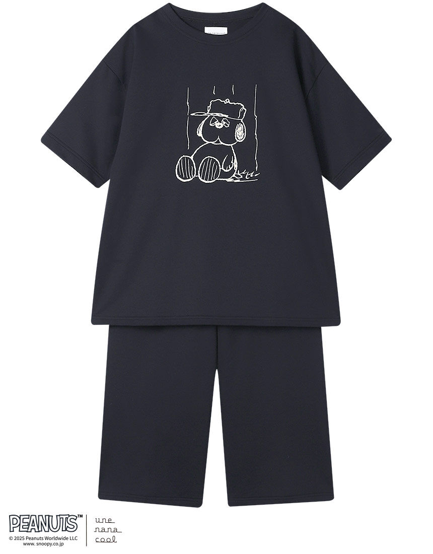 ウンナナクール 【綿100％】PEANUTS × une