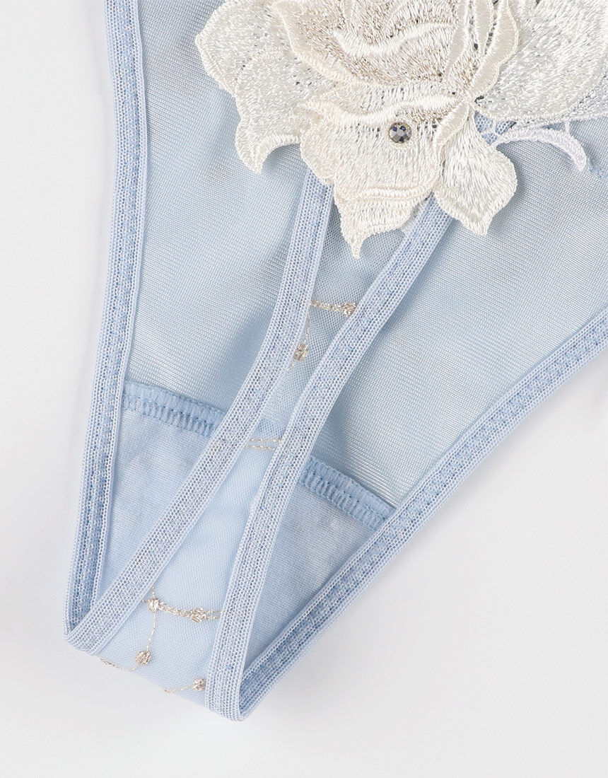 ワコール サルート Tバックショーツ PTK424 M BL 事前予約 サルート 【限定発売商品】 Tバックショーツ PTK424｜ワコール直営の