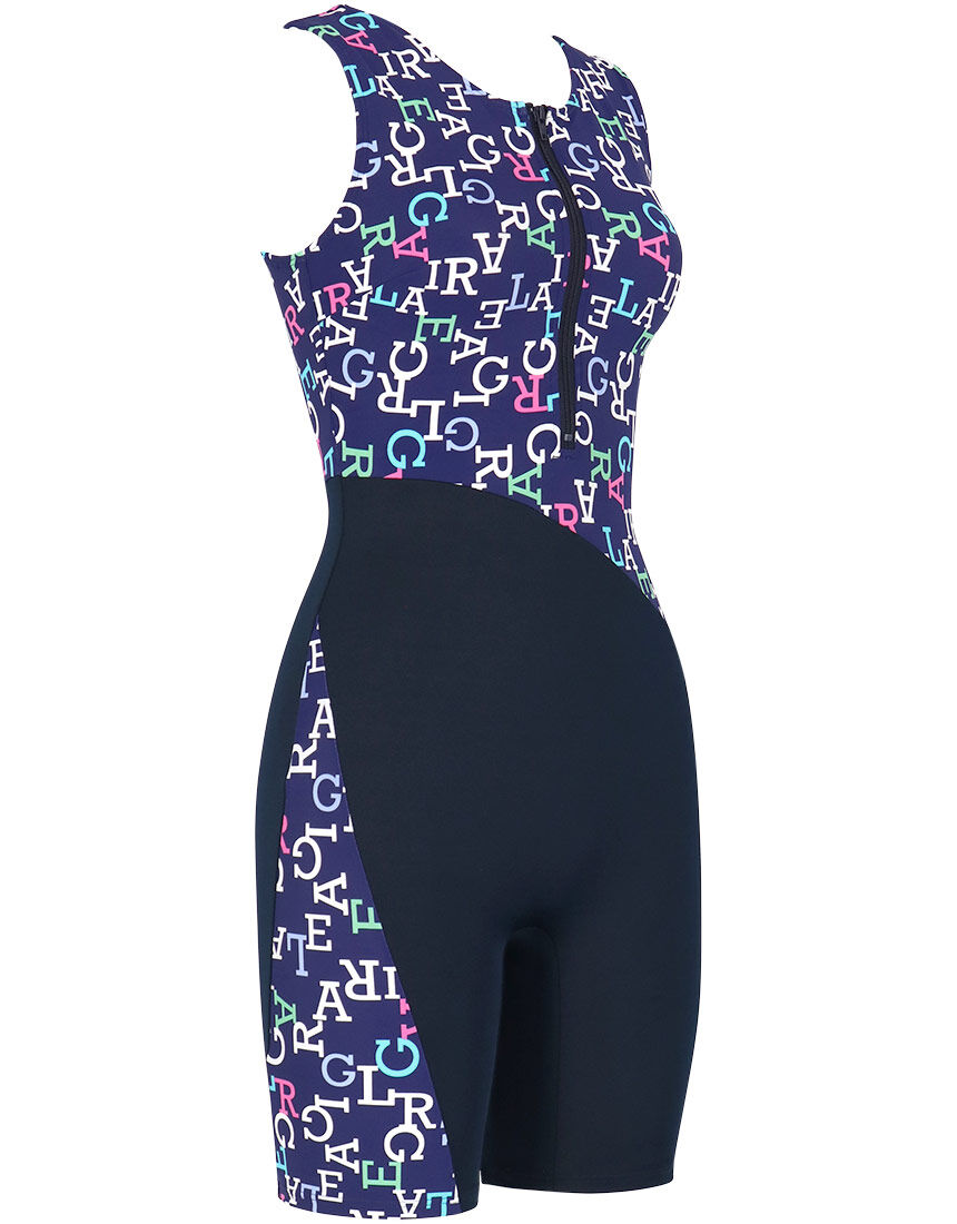 ワコール／スイムウェア フィットネス水着｜細見せ｜せなかシェイプ