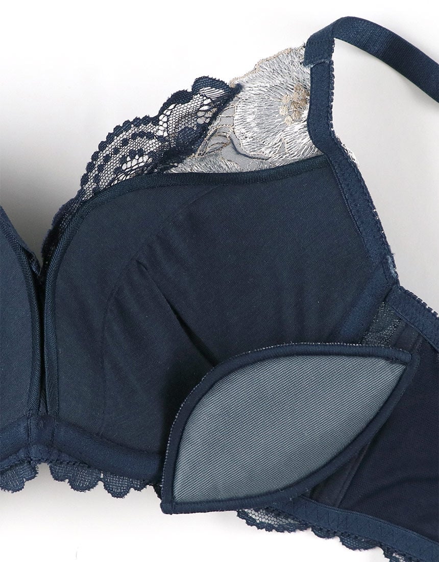 Lingè Noël ランジェノエル 美胸脇高 カシュクール型 ブラ＆ショーツ