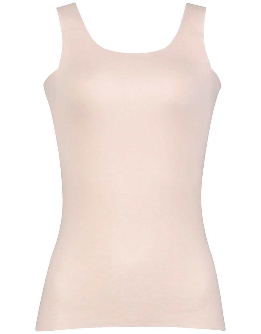 【天綿】Ｔシャツインナー フリーカッティングで夏のおしゃれに安心感 ノースリーブ