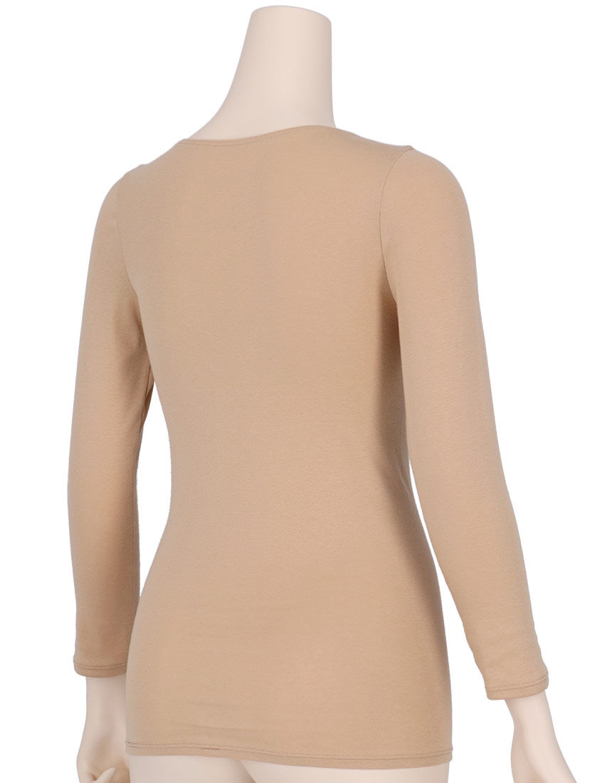 ワコール ふんわりあったかタイプ トップス（8分袖） CLD311