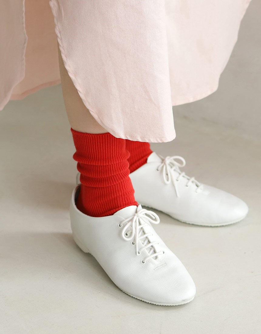 Tabio（タビオ） すっきり細見え1×1リブソックス ソックス UK4015