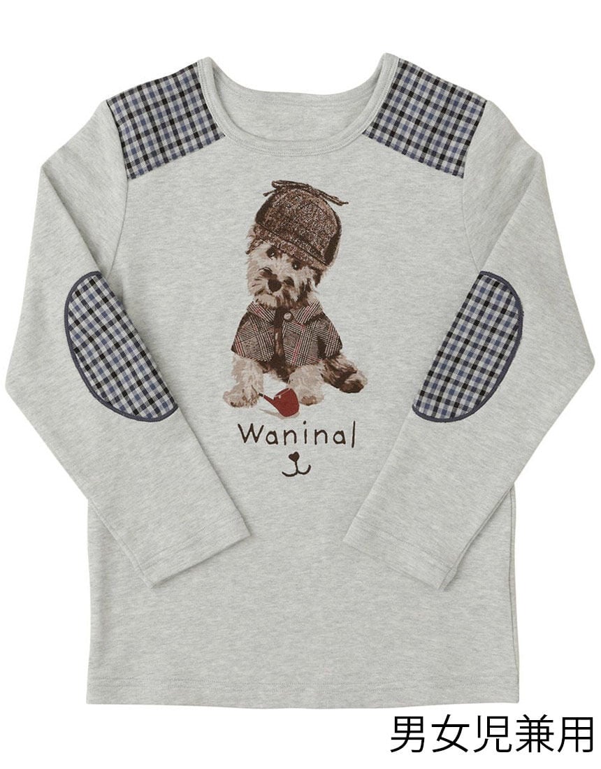 男女児兼用パジャマ（トップス）, , hi-res