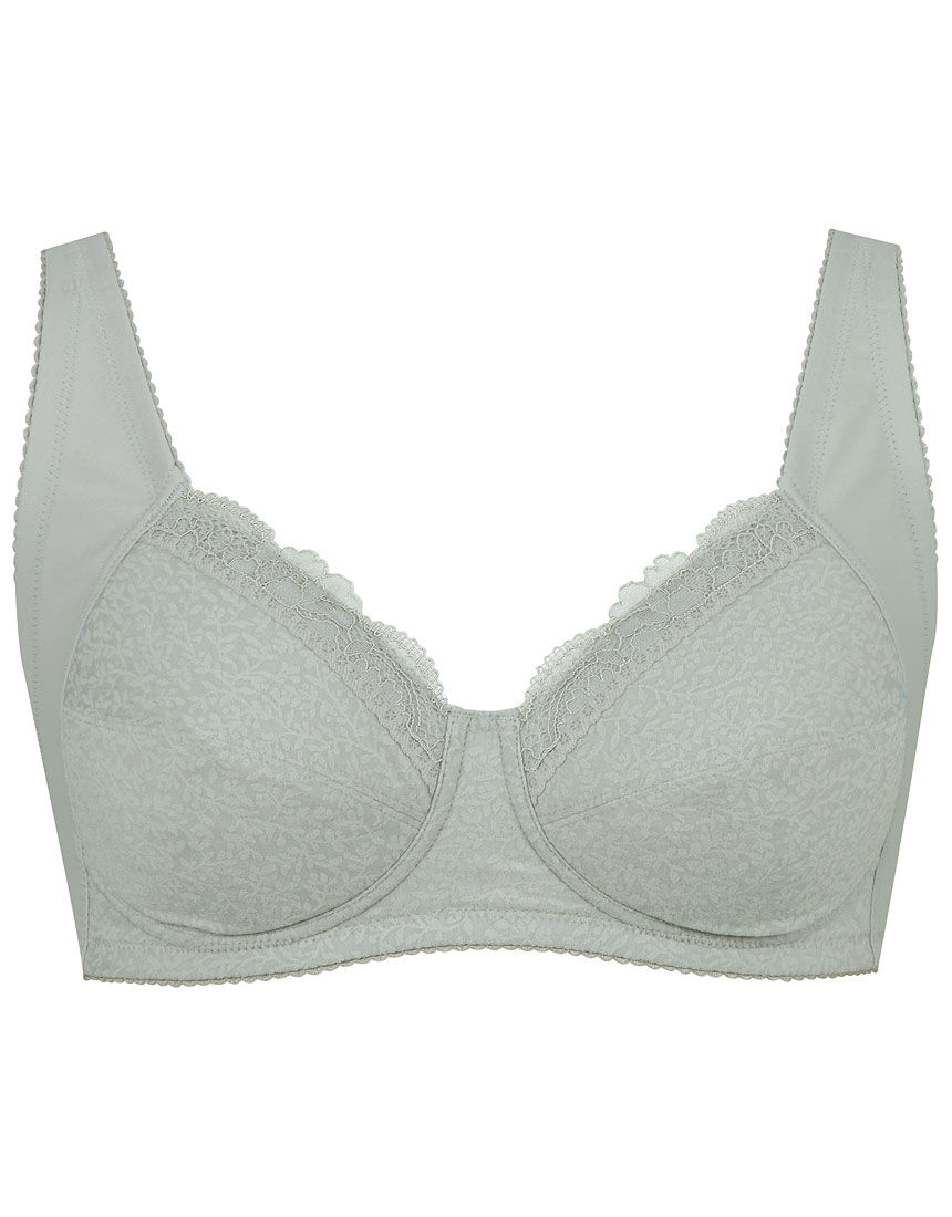 ワコール 肌あたりのやさしい　フルカップブラ　肌側綿混　D85 ウイング／ツヤカ 【さらっと快適なつけごこち】脇すっきり