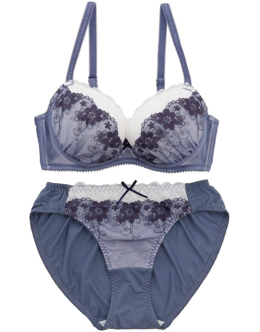 Lingè Noël ランジェノエル フラワーチュールシアーレース ブラ