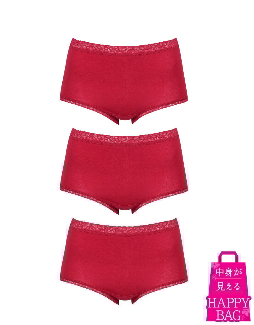 ウイング デイリーショーツ（ふかめ）3枚セット ショーツ EC5933