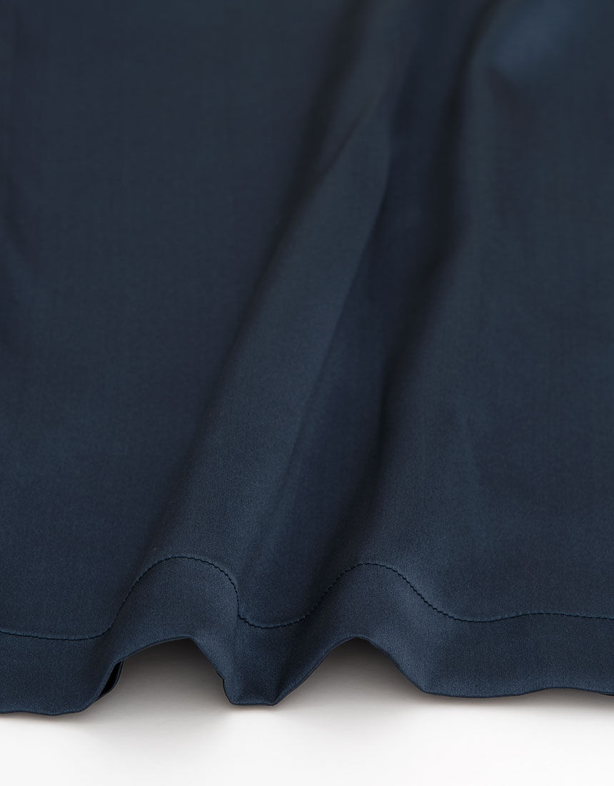 【新品】ワコール睡眠科学パジャマ シルク ネグリジェ Mサイズ ネイビー ワコール／睡眠科学 【シルク100％】さらっと快適 シーズン