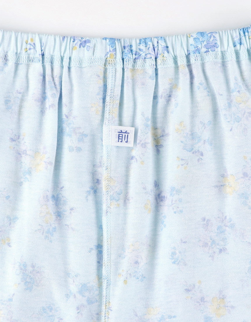 ワコール_リラックス＆スリープ 【綿100％】水彩画タッチの