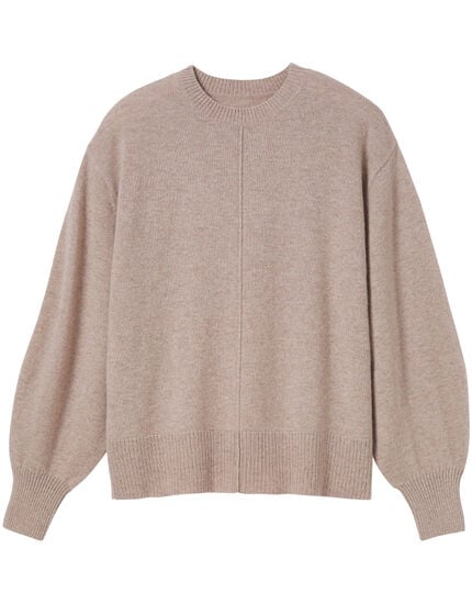 ウールカシミヤデザインセーター, , main