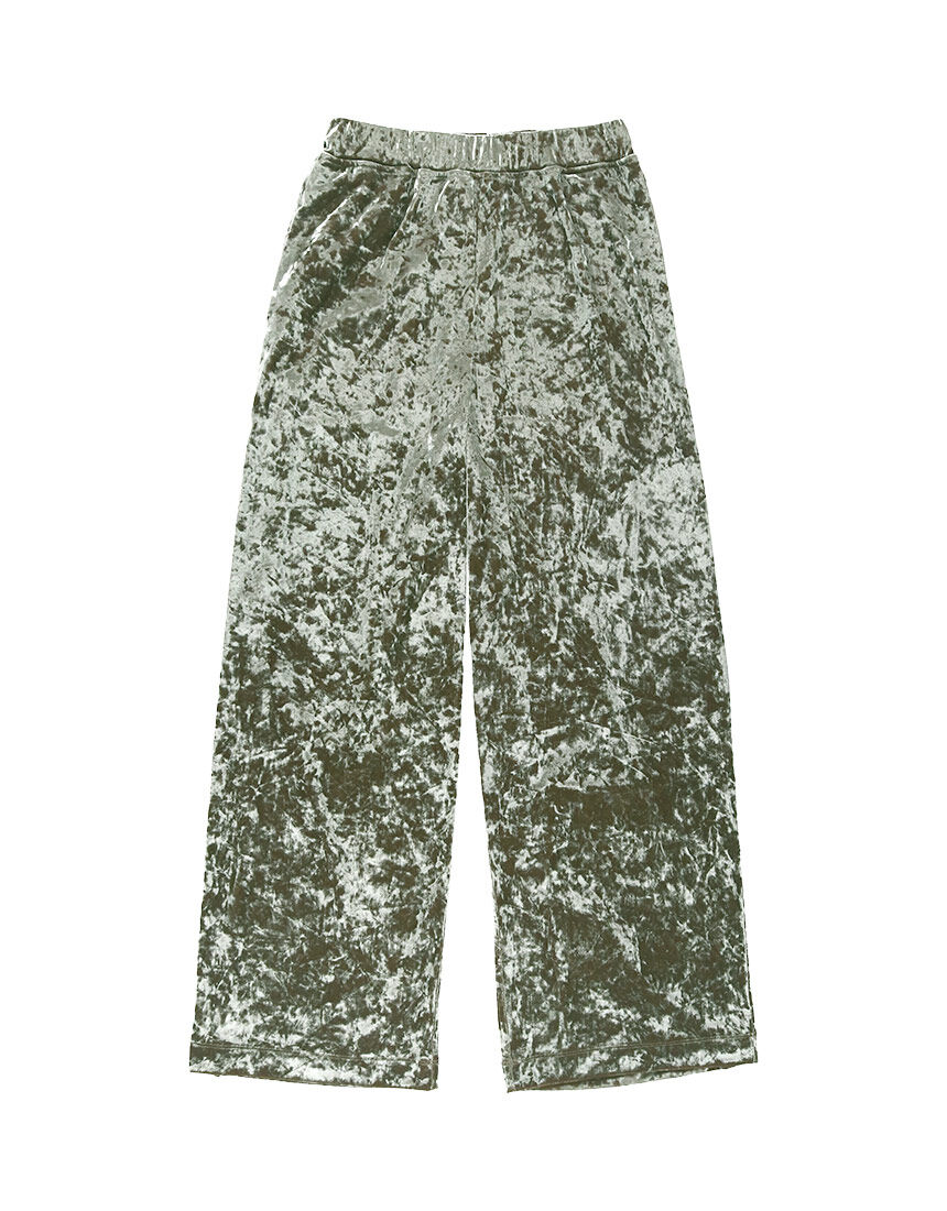 Groovy ベロアパンツ OUR WACOAL ベロアパンツ アウター ボトムス JOW545