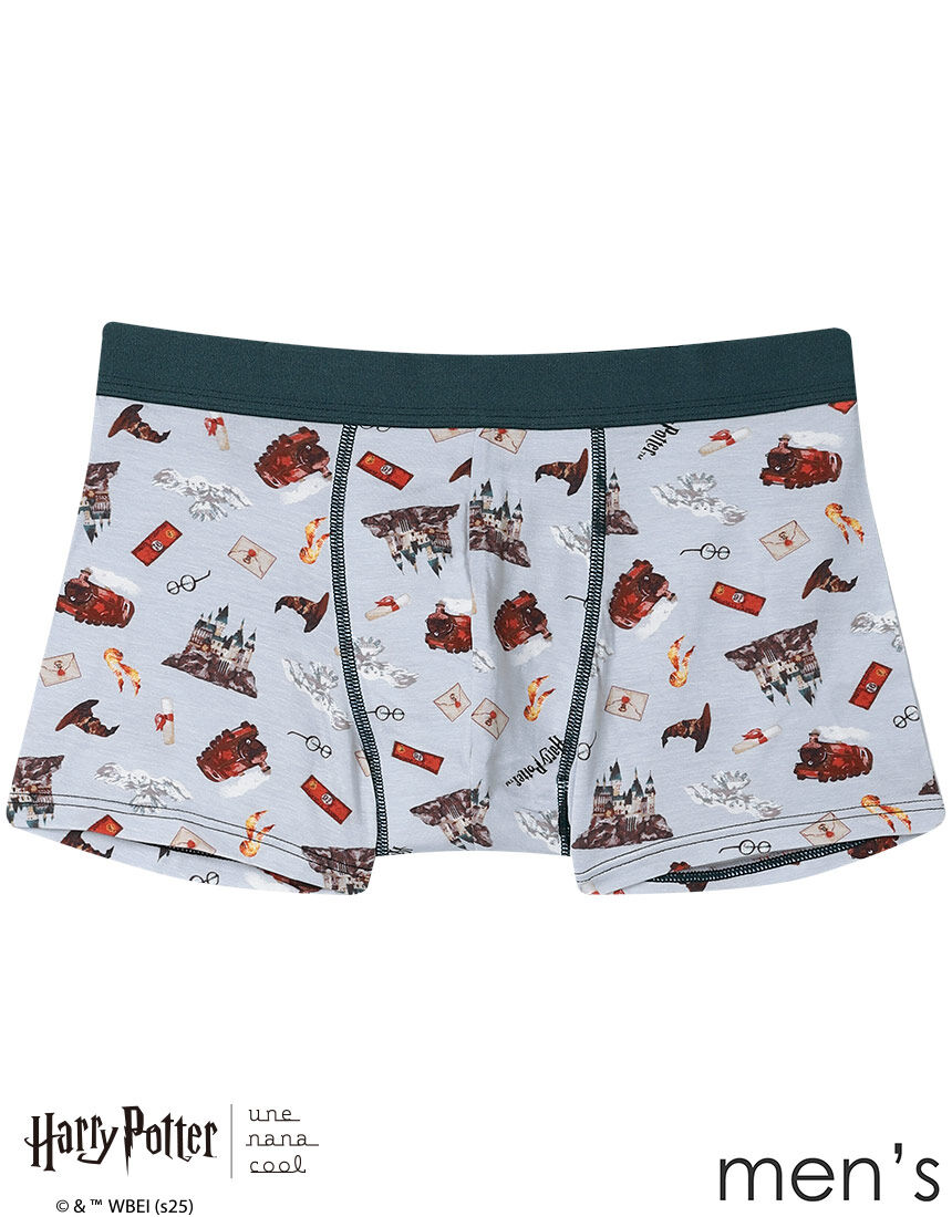 【海外限定・即完売注意】シナワールド×CRG☆ 3PACKS ボクサーパンツ ウンナナクール Harry Potter × une nana cool