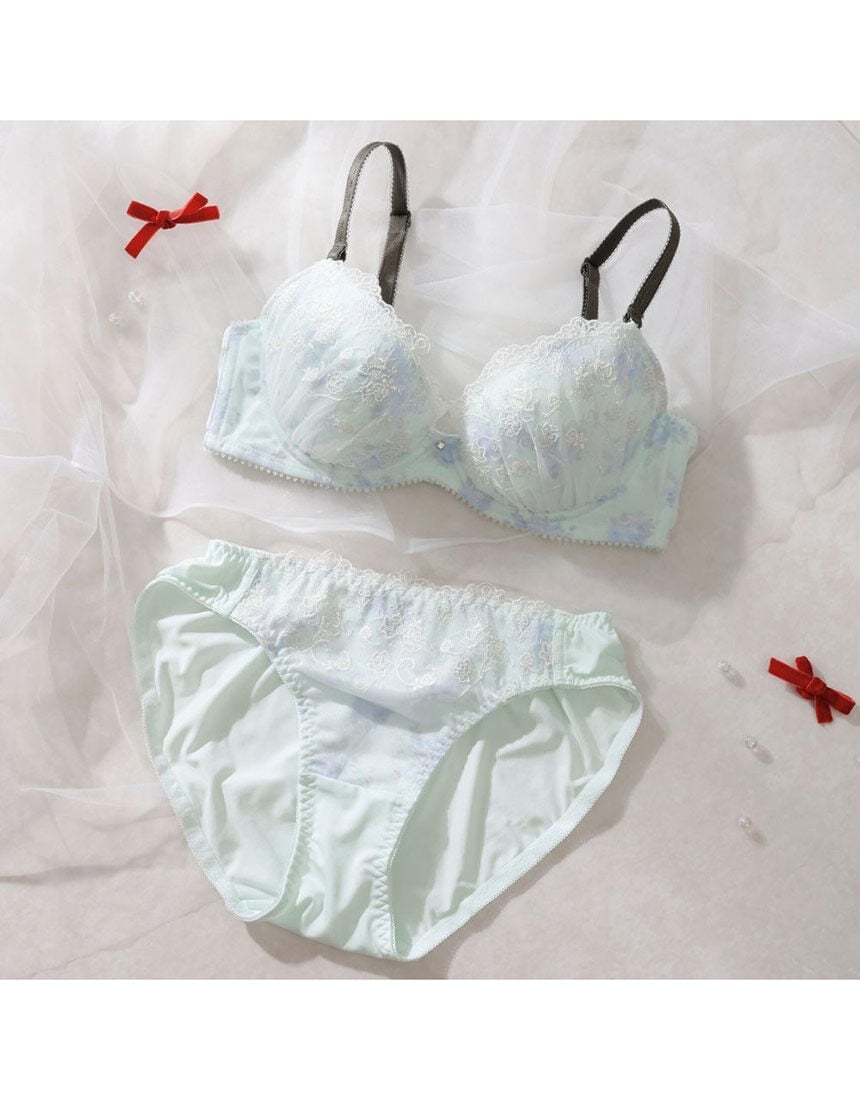 Lingè Noël ランジェノエル ロゼアンティーク ブラ＆ショーツセット