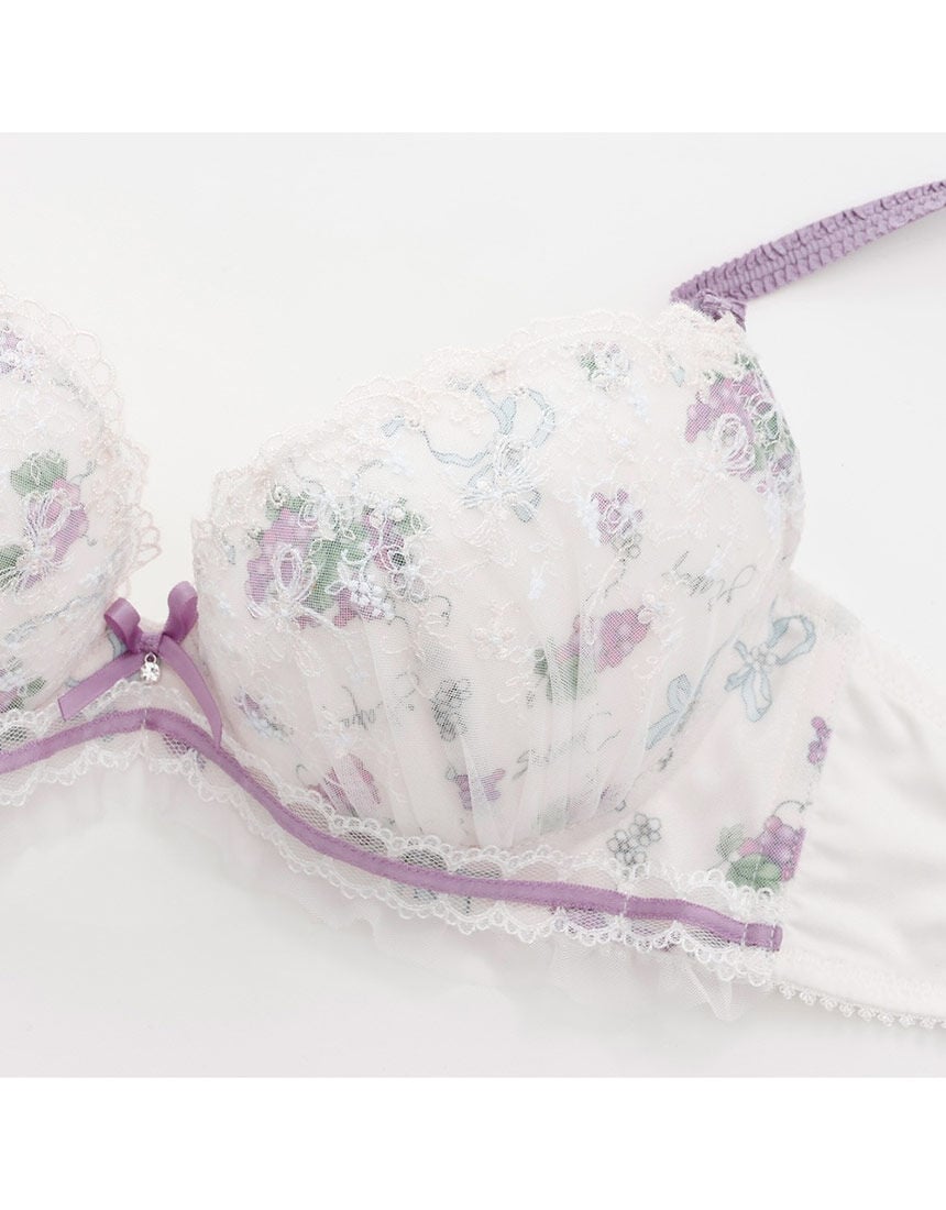 Lingè Noël ランジェノエル レザンリュバン ブラ＆ショーツセット