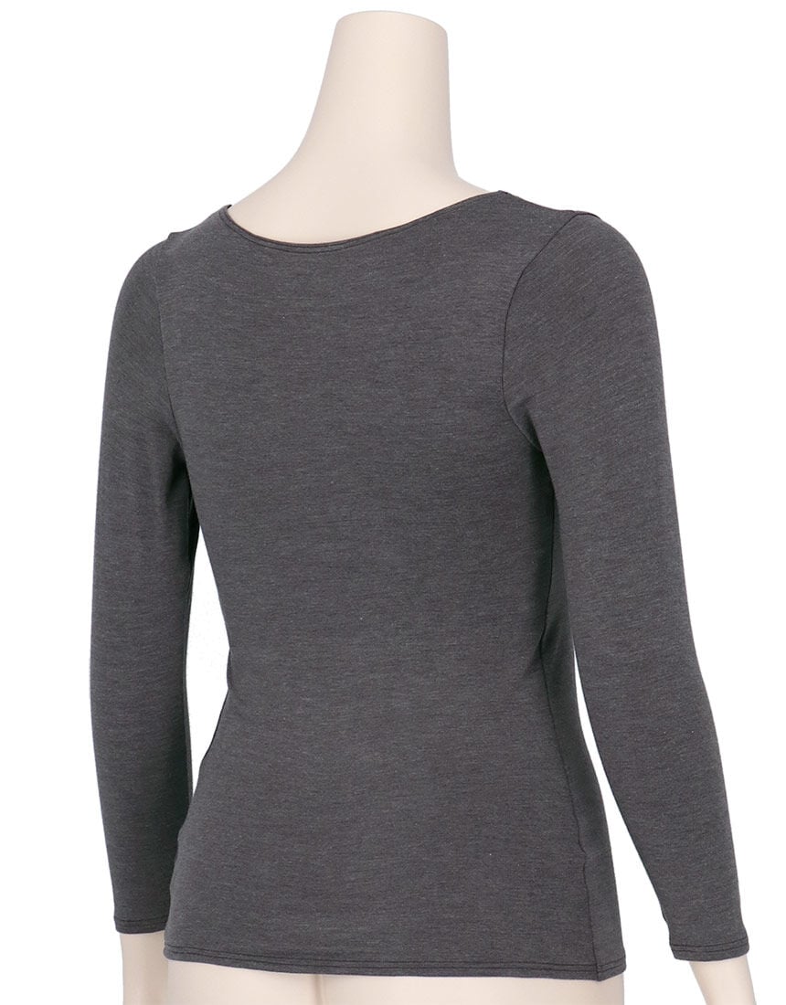 カップ付きインナー(8分袖), , hi-res