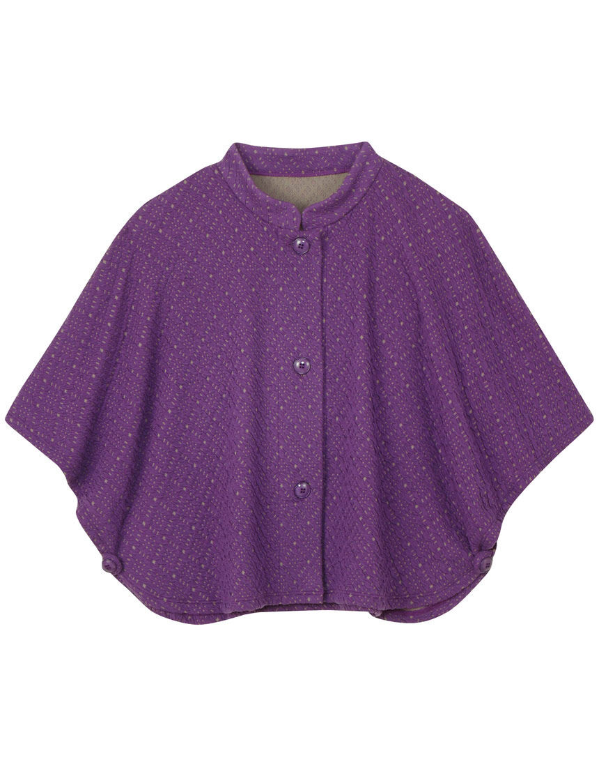 ワコール／らくラクパートナー ふくれジャカードの肩かけ ルームウェア