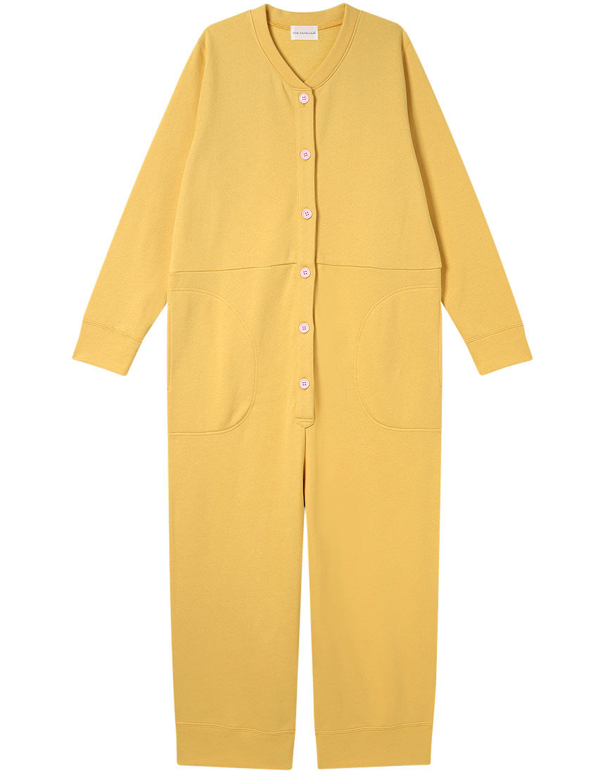 ウンナナクール 【綿100％】裏起毛オールインワンパジャマ パジャマ