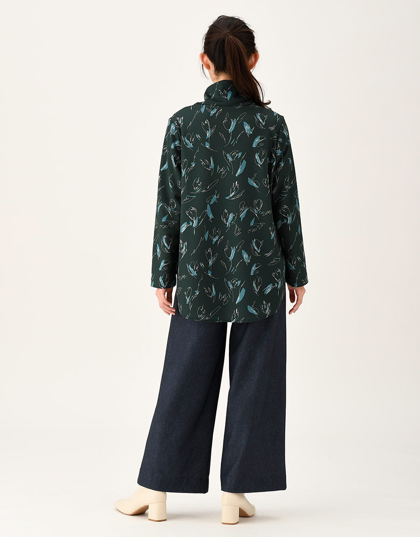 ワコール_カルソン 【あったか裏起毛】〈まるでデニム〉 ぐ〜んと伸び