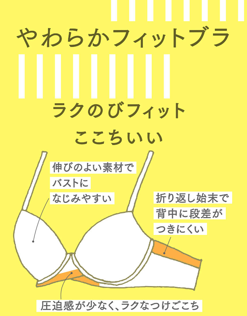 ウイング/フフ このフィット感が気持ちいい【やわらかフィット ウイング/フフ このフィット感が気持ちいい【やわらかフィット