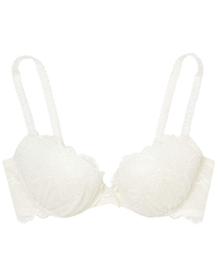 自然な谷間をメイク Ｐａｒａｓｏｌ ｌａｃｅ ３／４カップブラ