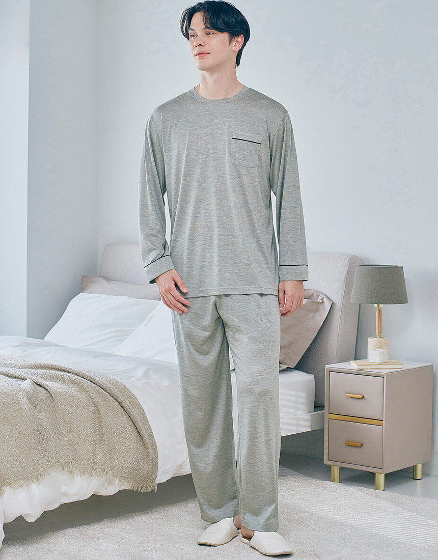 ワコール／睡眠科学 シルクサテン 【吸放湿性】 ナイトキャップ YEY145