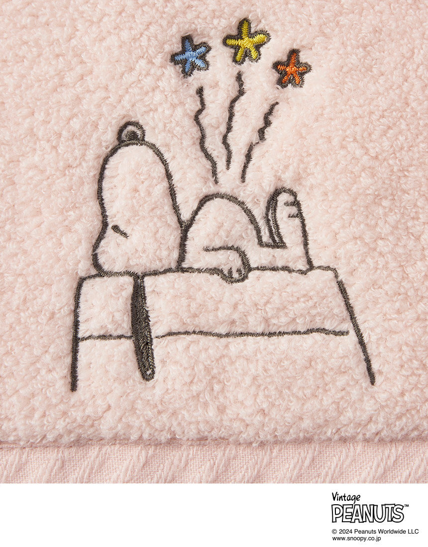 ワコールウェブストアセレクション PEANUTS タオル スヌーピー