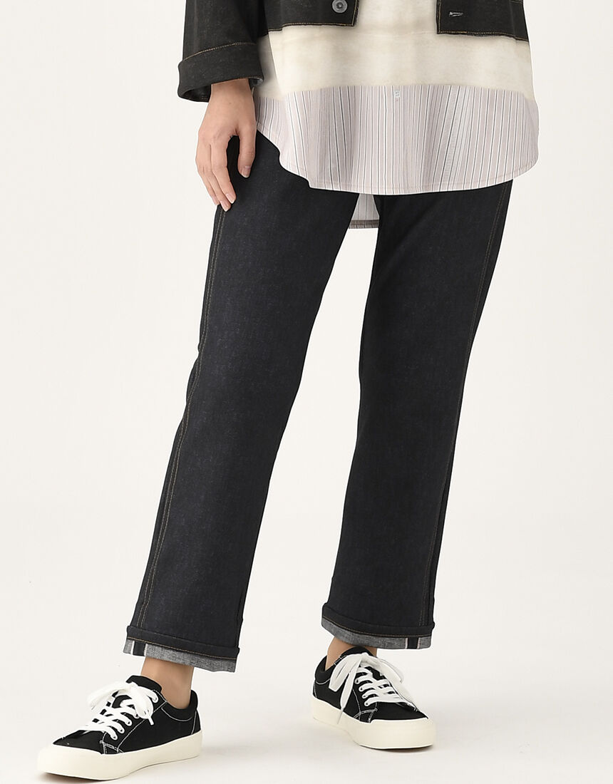 ワコール_カルソン 【あったか裏起毛】〈まるでデニム〉 ぐ〜んと伸び