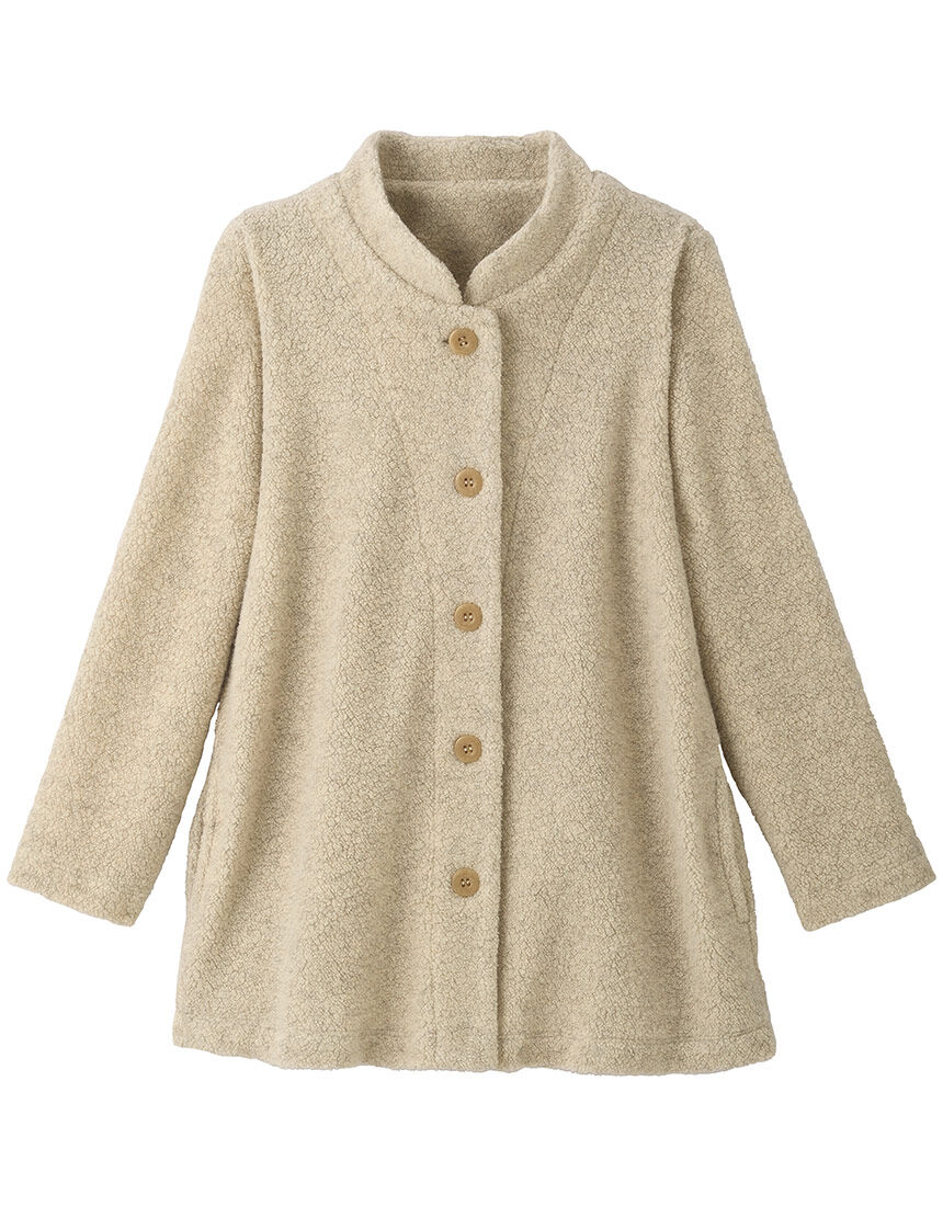 ウール混・あたたかみのあるジャケット(長袖) アウター トップス ウール混・あたたかみのあるジャケット(長袖) アウター トップス