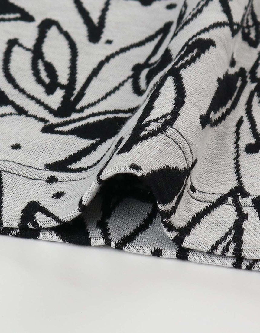 ワコール／らくラクパートナー 綿混素材・チュニック丈Tシャツ