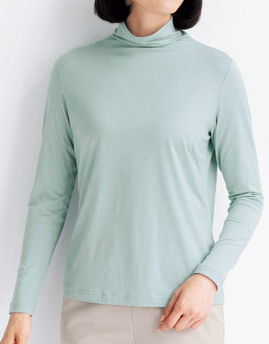 ボトルネックトップス, , hi-res